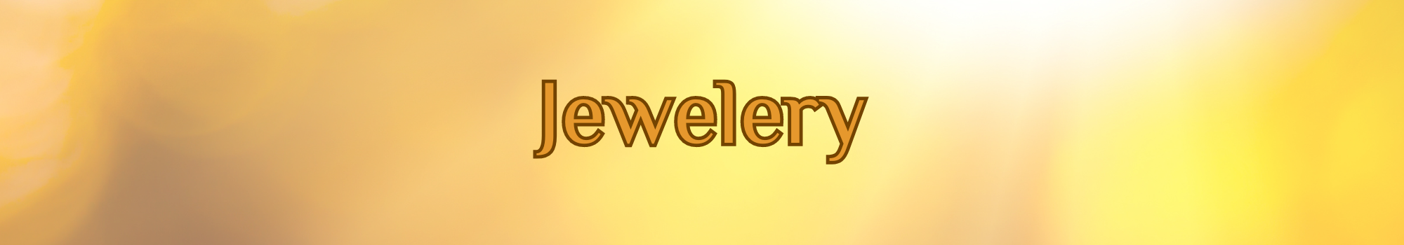 Golden autumn: Jewelery
